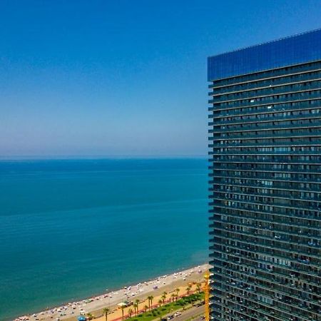 Студия С Потрясающим Видом На Море В Orbi Beach Tower Batoemi Buitenkant foto
