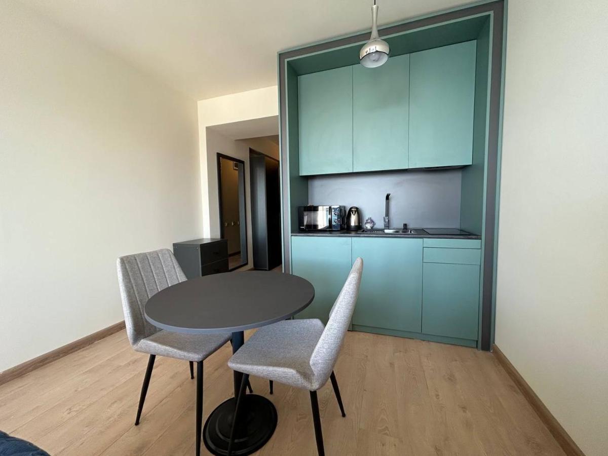Студия С Потрясающим Видом На Море В Orbi Beach Tower Batoemi Buitenkant foto