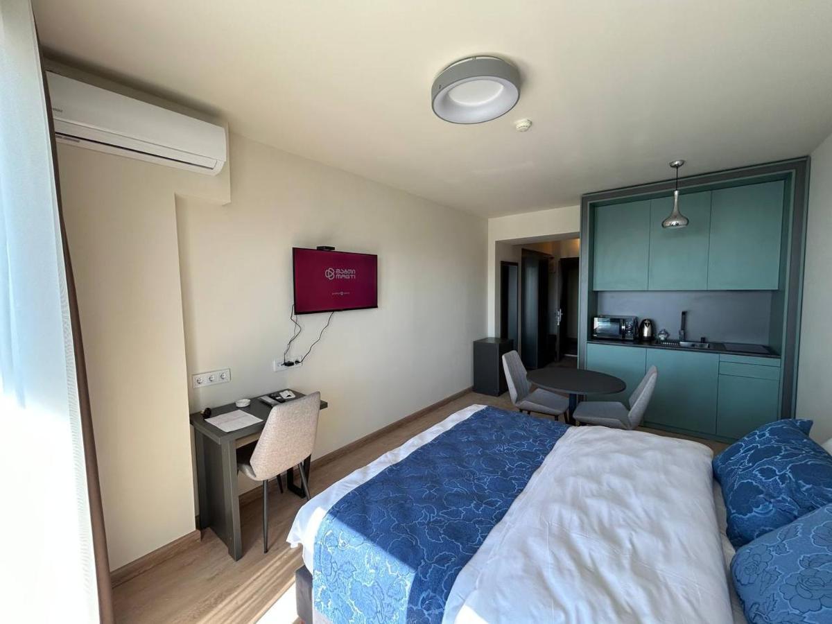 Студия С Потрясающим Видом На Море В Orbi Beach Tower Batoemi Buitenkant foto